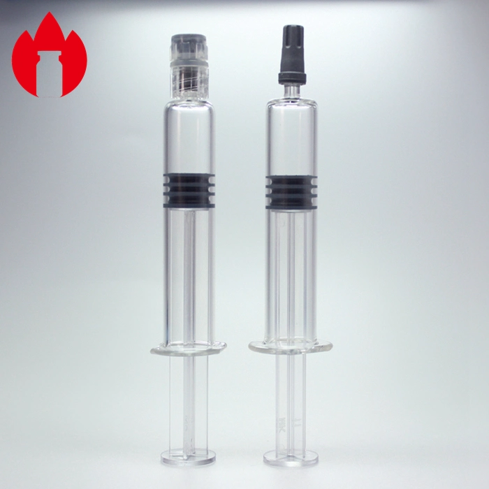 Disposable Glass Syringe with Needle or Luer Lock